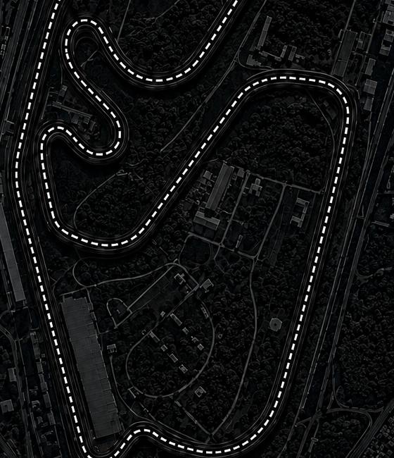 Close do traçado de Interlagos